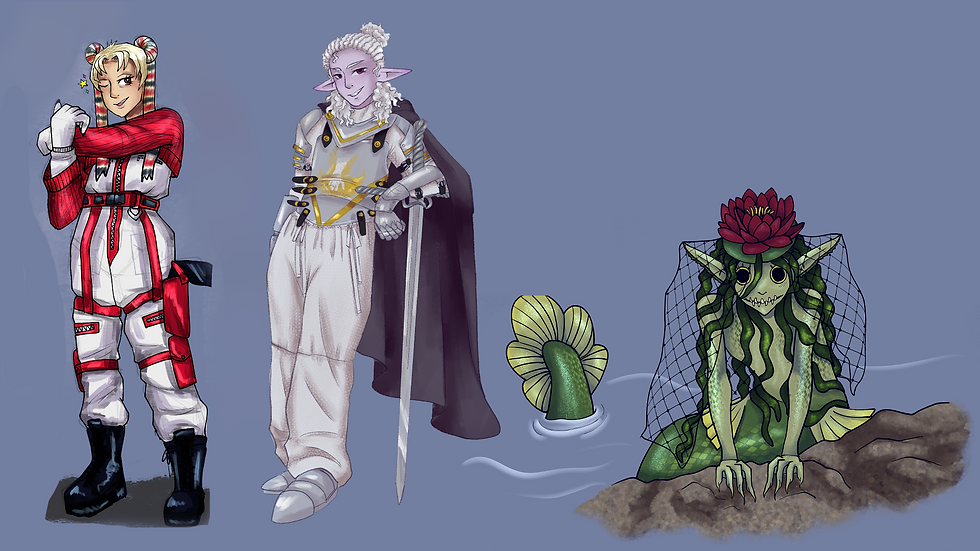 Character Designs from 2024 - 2026