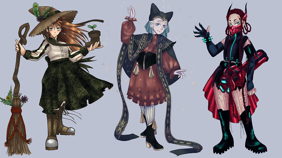 Witch Character Designs (2026)