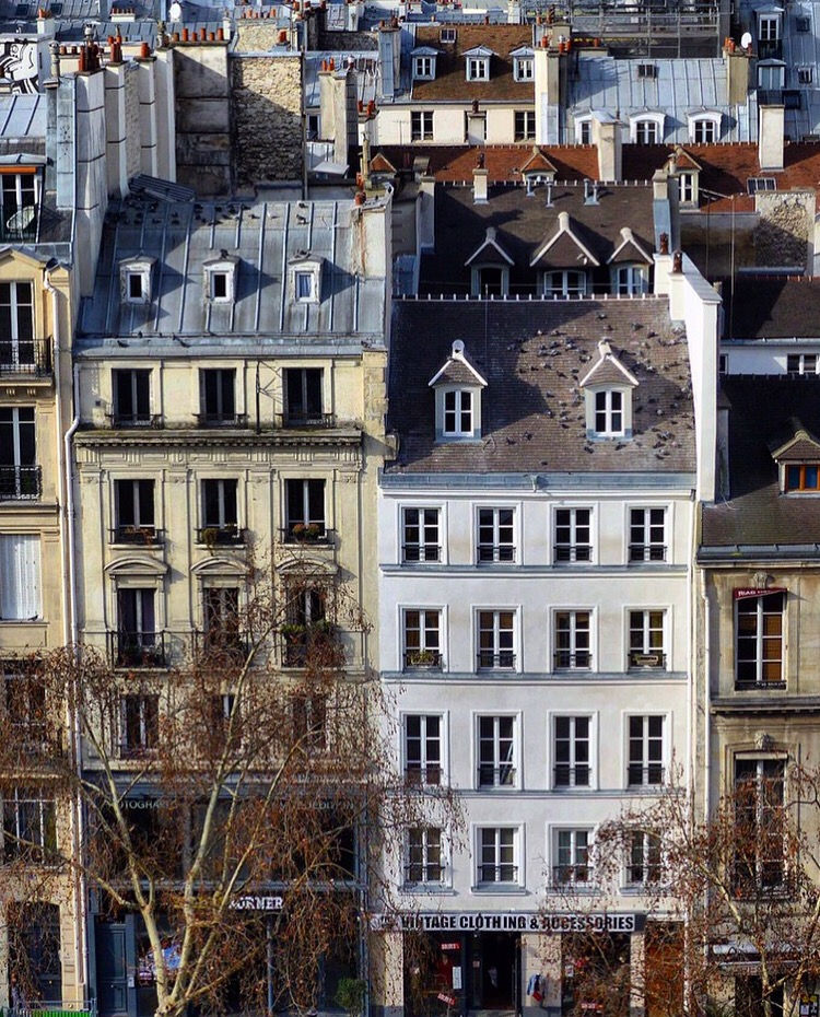 Les toits de Paris