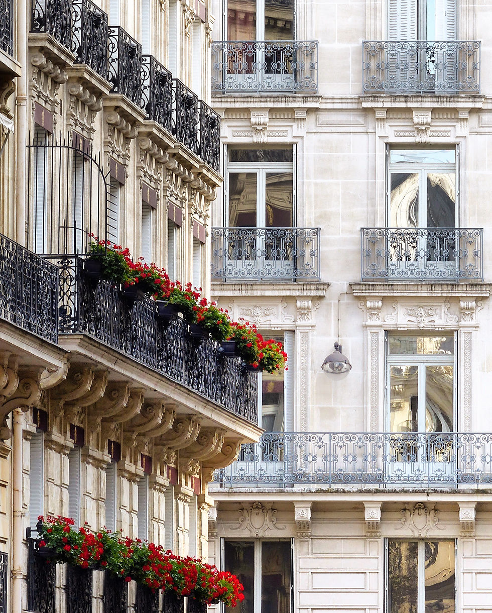 Balcons parisiens
