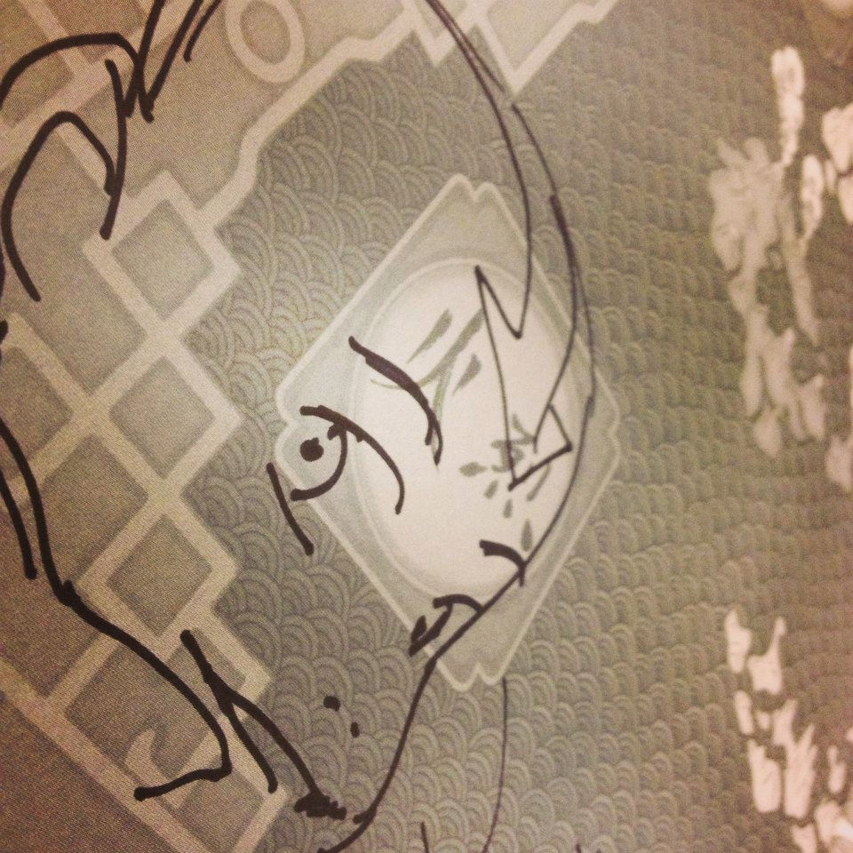 Libro de La Leyenda de Kora firmado