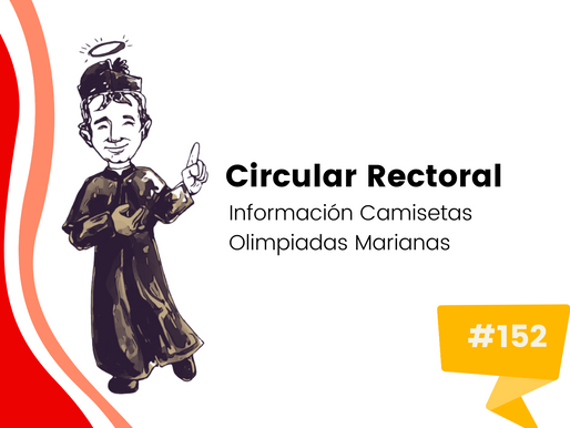Circular Rectoral #152: Información Camisetas Olimpiadas Marianas