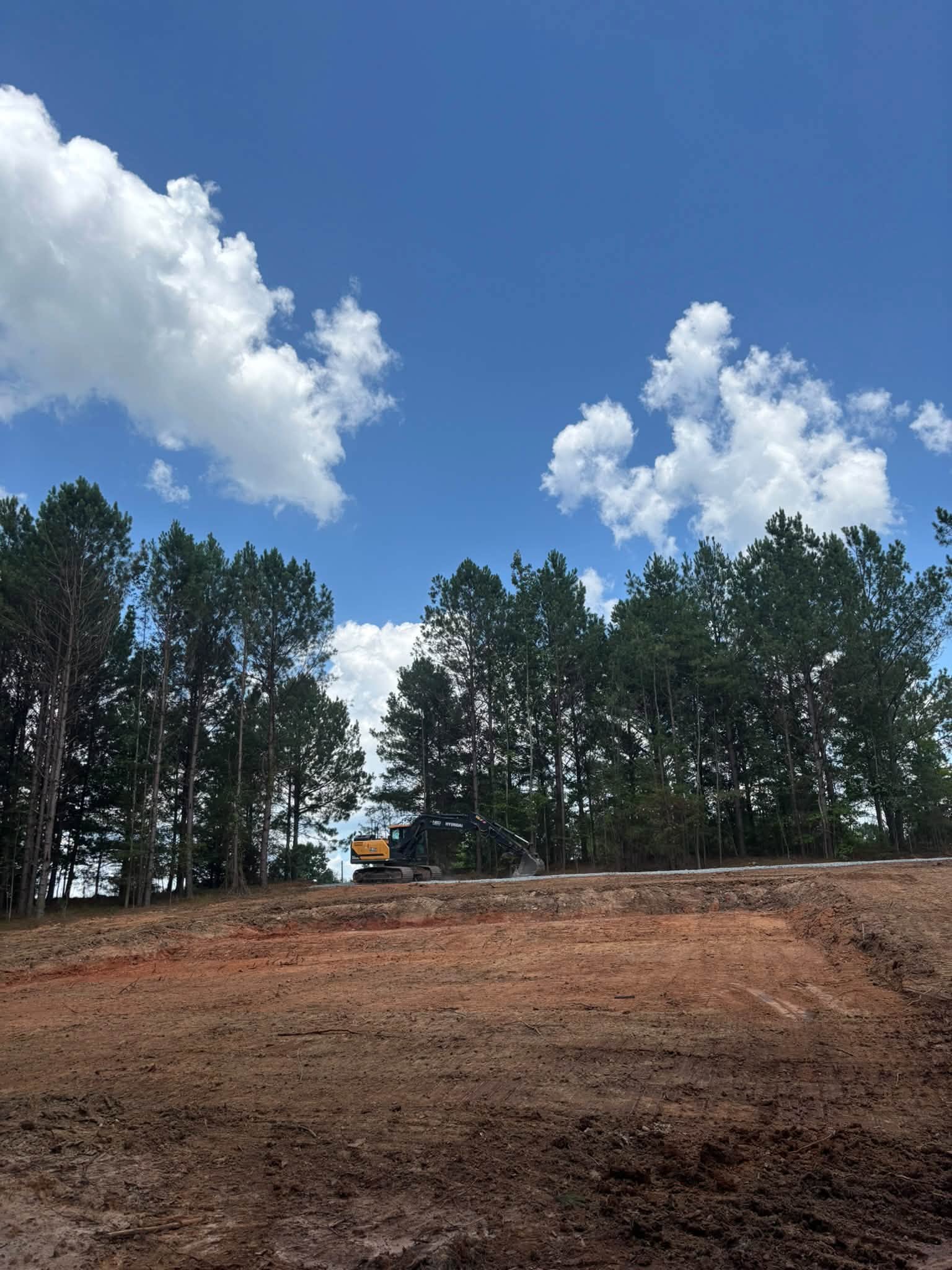 Land clearing and grading project near Social Circle, GA by J. Williams Clearing & Grading