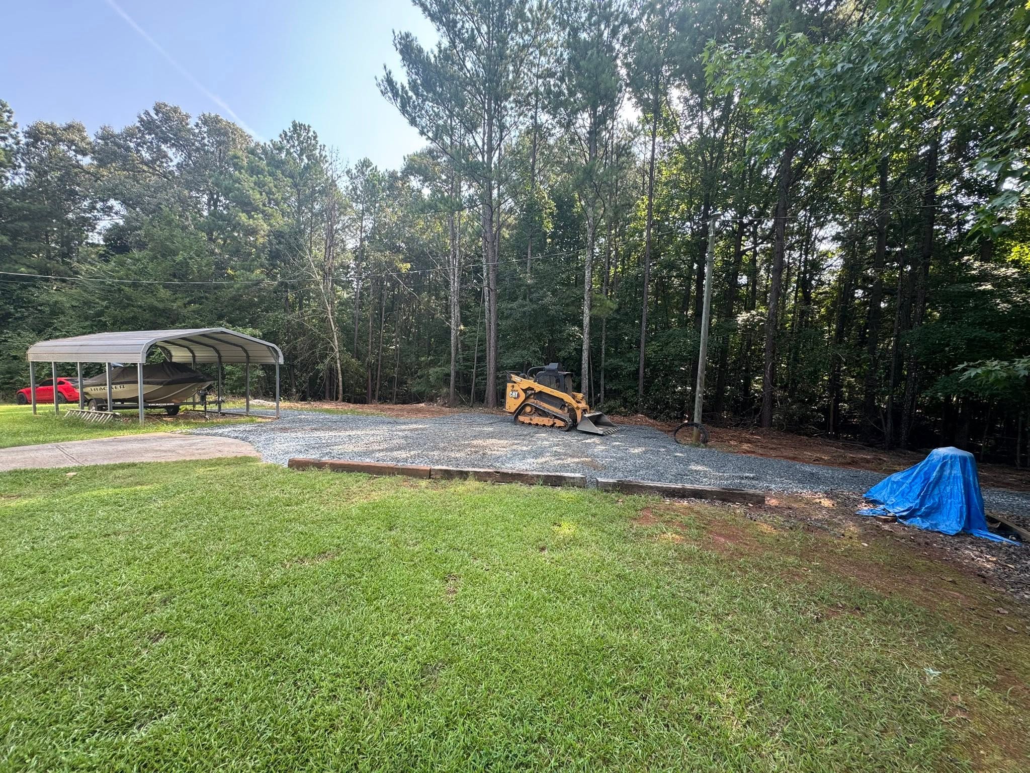 Land clearing and grading project near Newton County, GA by J. Williams Clearing & Grading