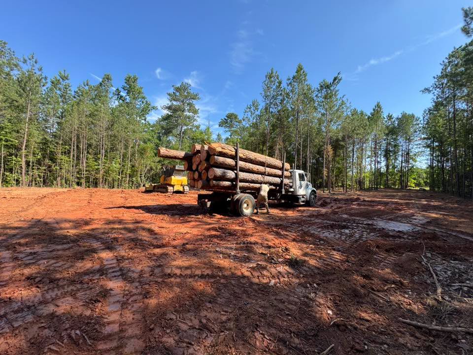Land clearing and grading project near Jones County, GA by J. Williams Clearing & Grading