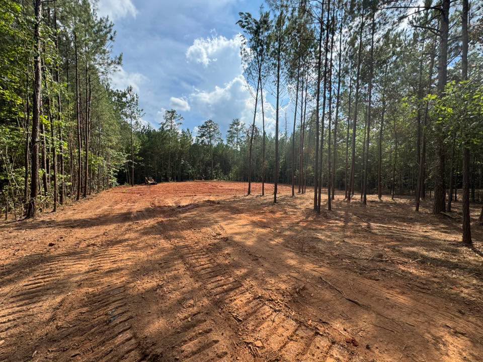 Land clearing and grading project near Monticello, GA by J. Williams Clearing & Grading