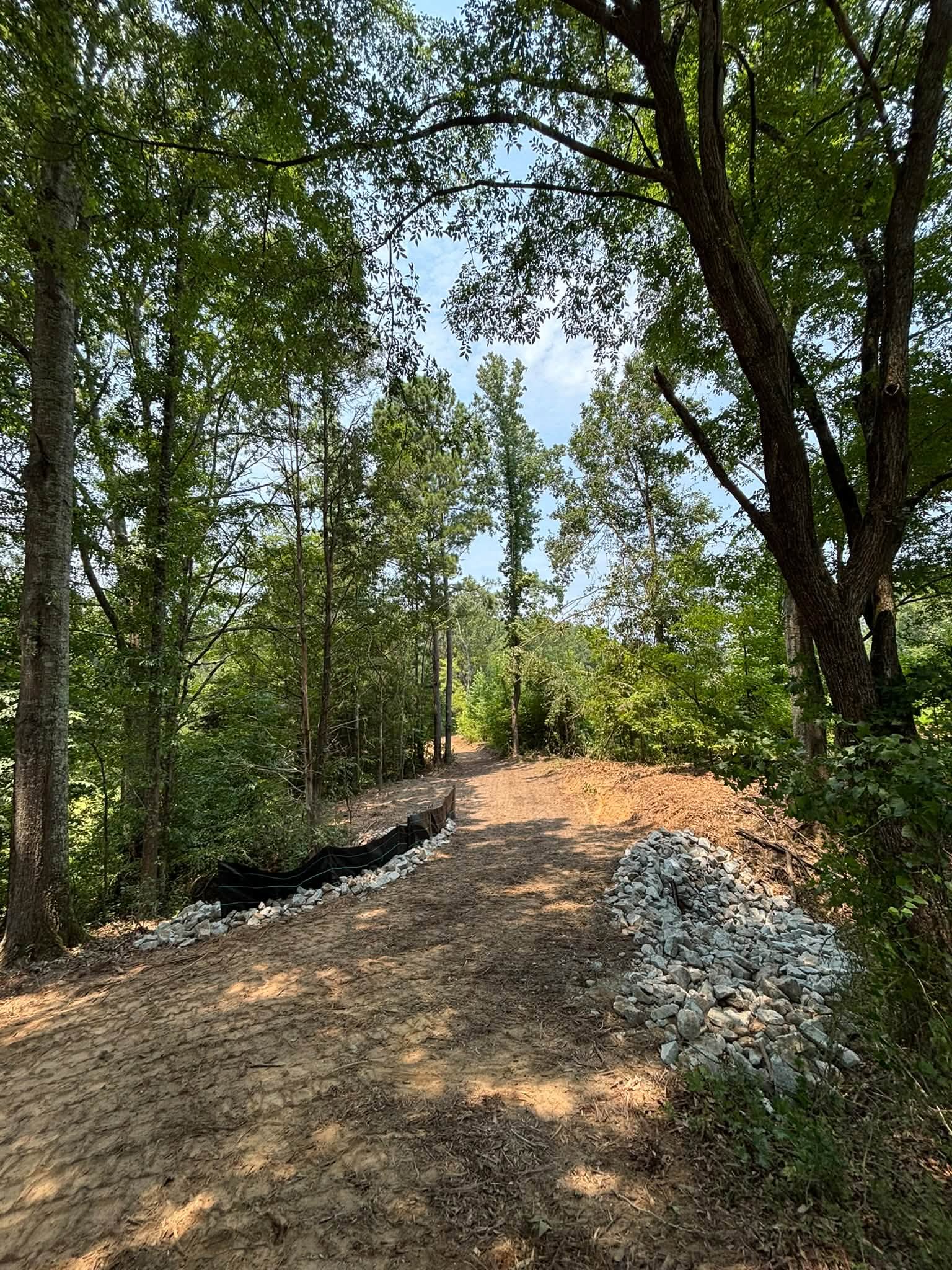 Land clearing and grading project near Eatonton, GA by J. Williams Clearing & Grading