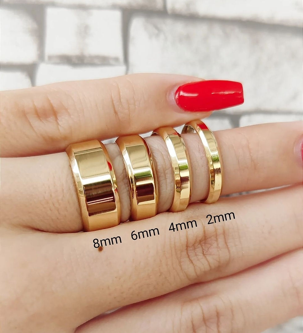 Miniatura: Par de Alianças Moeda Antiga  4mm Chanfrada Com Anel Califórnia 