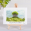 Thumbnail: Art of Cornwall magnet, Nearly There Trees Painting, Cornwall