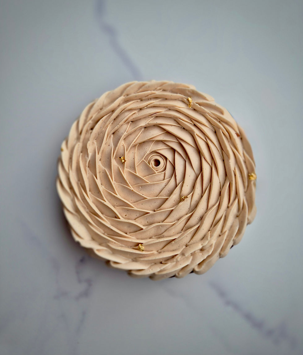 Entremet chocolat et coco