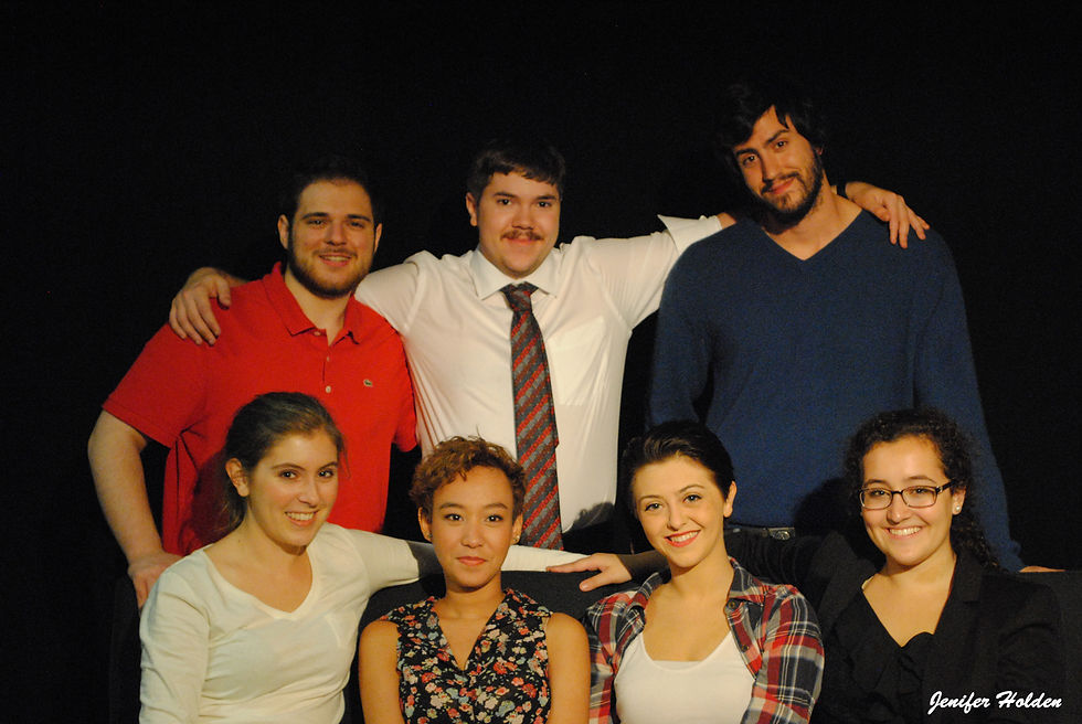 Look at Benny's mustache