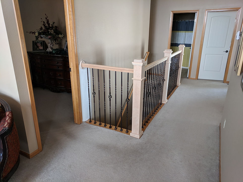 Stairwell banister 4