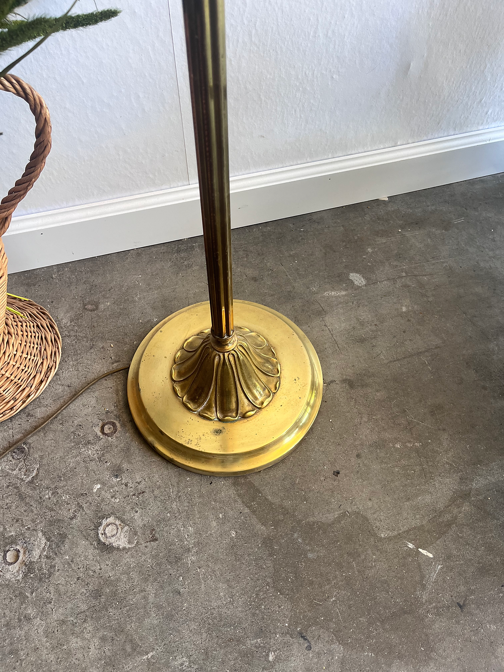 Miniature : Lampadaire Lucien Gau en bronze massif 1939