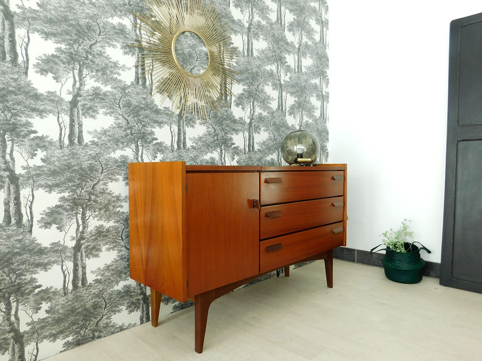 Miniature : Enfilade coiffeuse scandinave vintage