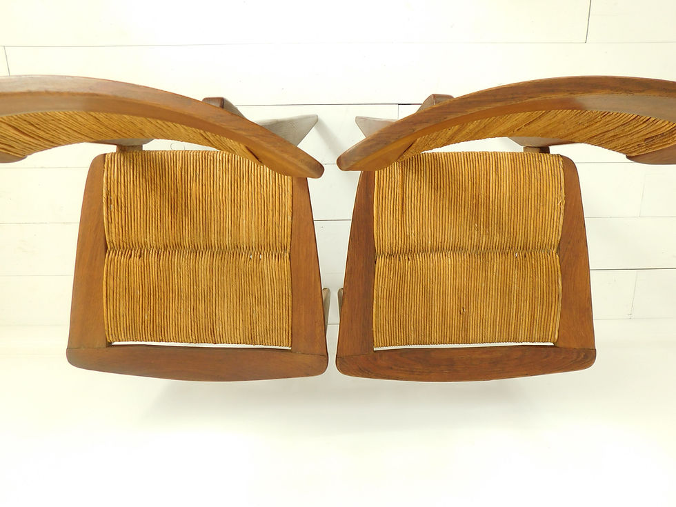 Miniature : Chaises de Roger Landault, éditées par R. Sentou