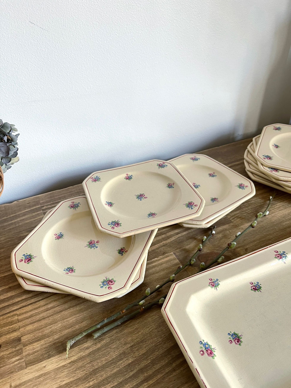 Miniature : Service à cake manufacture du Hamage (Nord)