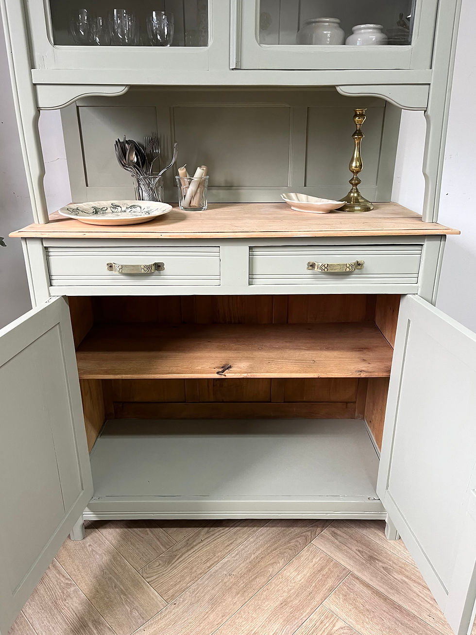 Miniature : Vaisselier 2 corps Art Déco 