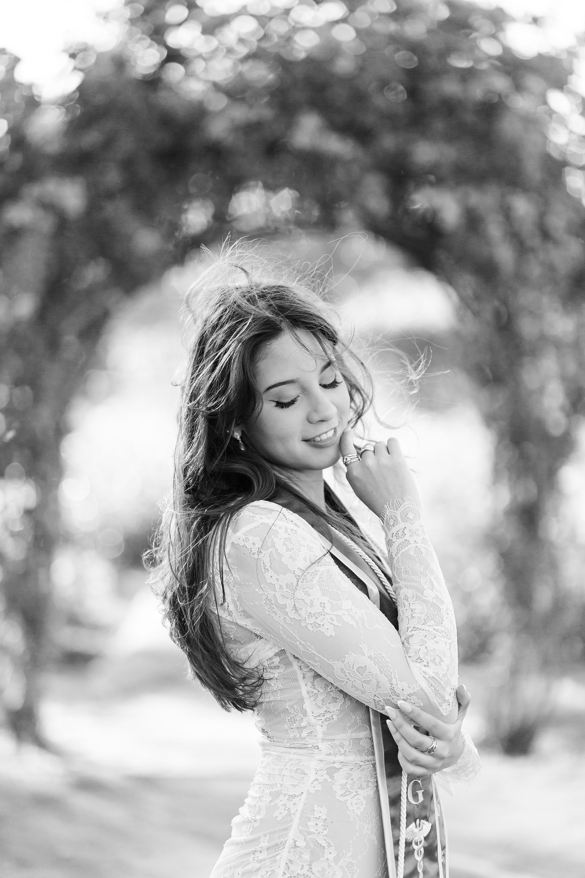San Jose Municipal Rosegarden Golden Hour College Graduation Photoshoot by Bay Area Photographers HKCreate