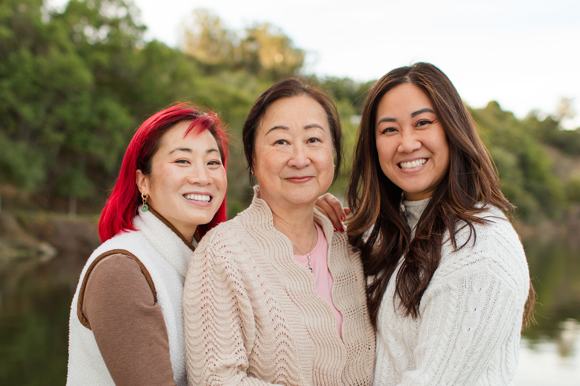 hkcreate bay area photography san jose photographers fall family legacy photoshoot photo session burgundy navy blue coral outfits joyful playful cute fun light and airy photography laughter lake chabot castro valley northern california