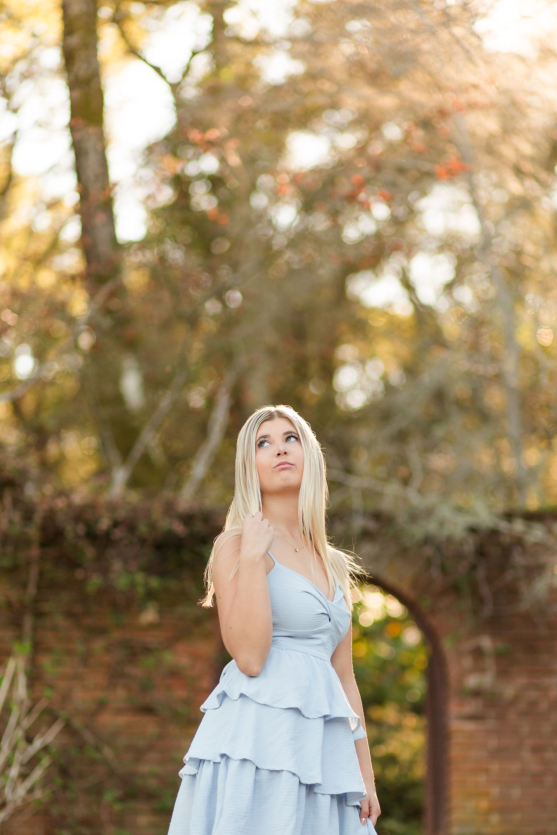 Filoli Historic House and Garden, Woodside spring high school graduation photoshoot by Bay Area Photographers HKCreate