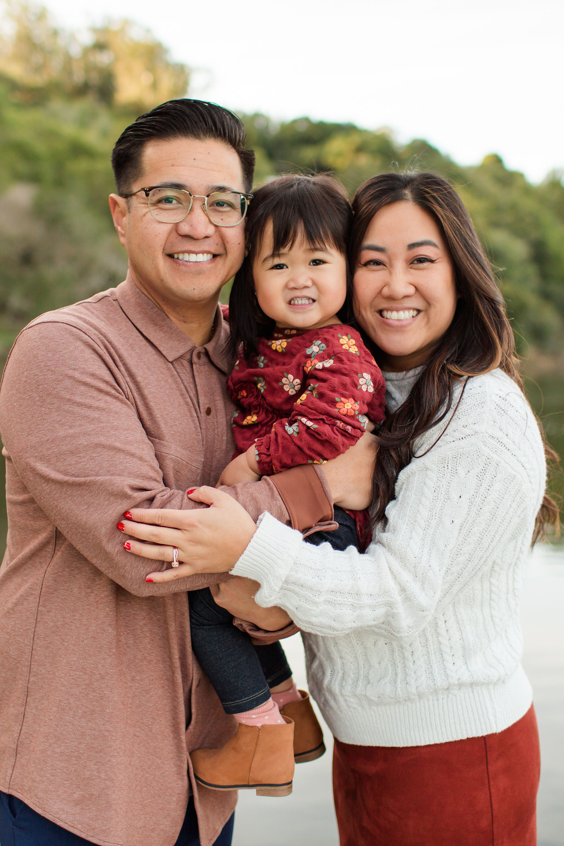 hkcreate bay area photography san jose photographers fall family legacy photoshoot photo session burgundy navy blue coral outfits joyful playful cute fun light and airy photography laughter lake chabot castro valley northern california