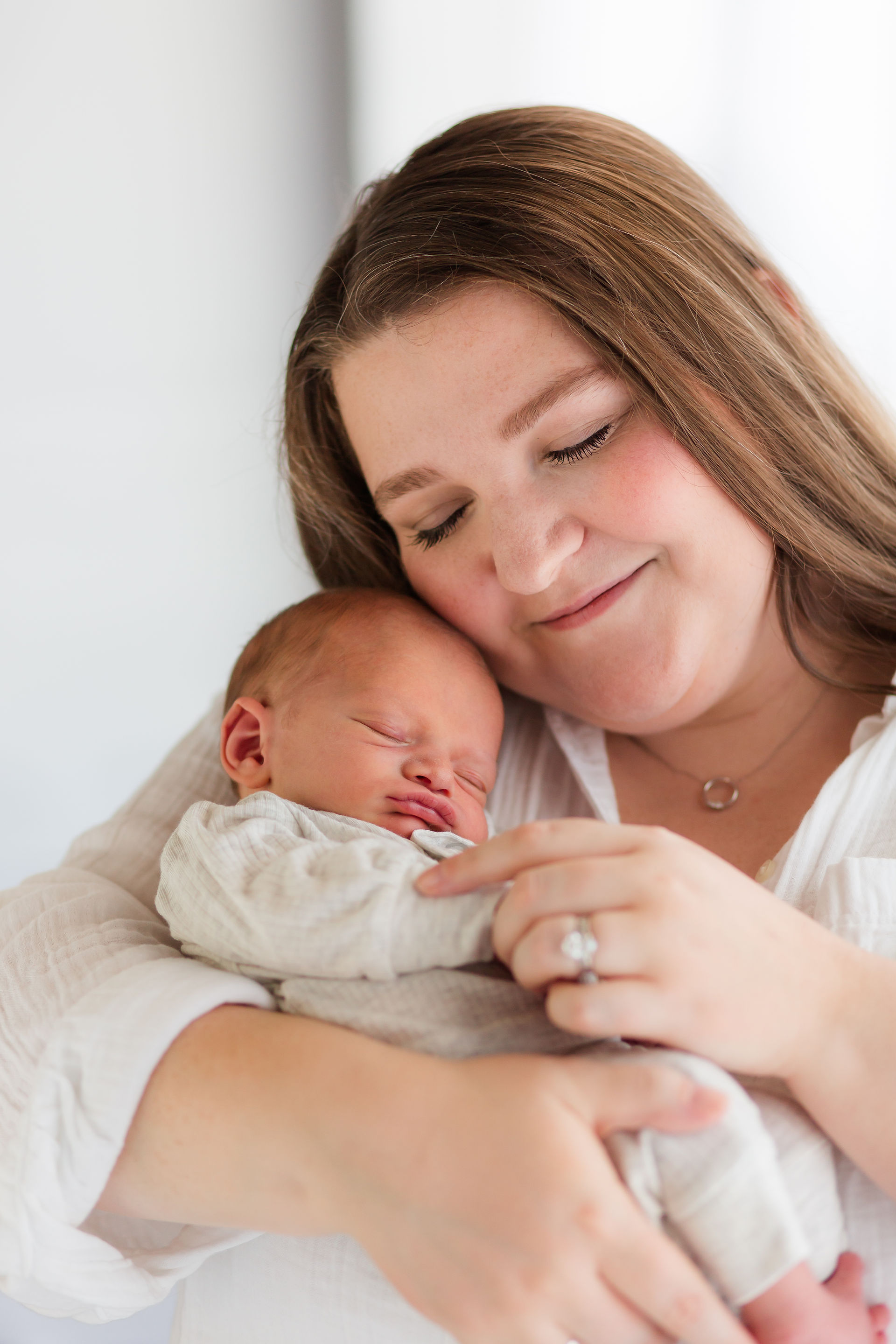 Lifestyle newborn studio session at Emerald Gate Studios Castro Valley by Bay area Photographers HKCreate