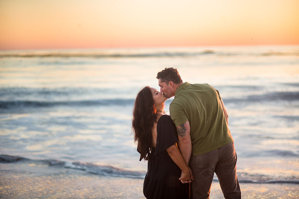 hkcreate hk create photography bay area photographers san jose photographer carmel beach by the sea engagement session couple joyful candid light and airy romantic beach