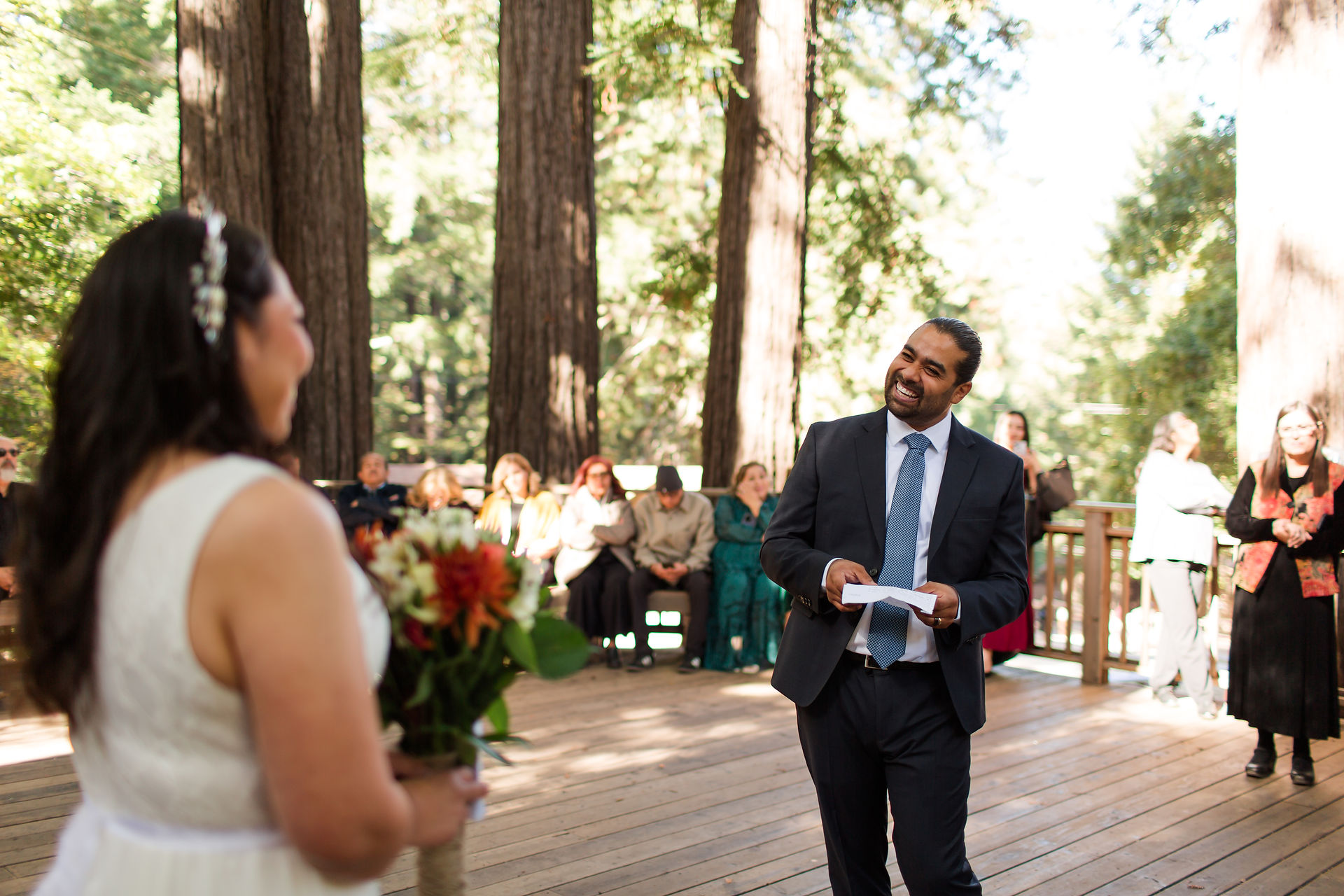 hkcreate bay area photography sanborn county park saratoga california san jose photographers wedding photography forest romantic cute couple intimate forest vow renewal light and airy photography joyful sweet bride groom ceremony