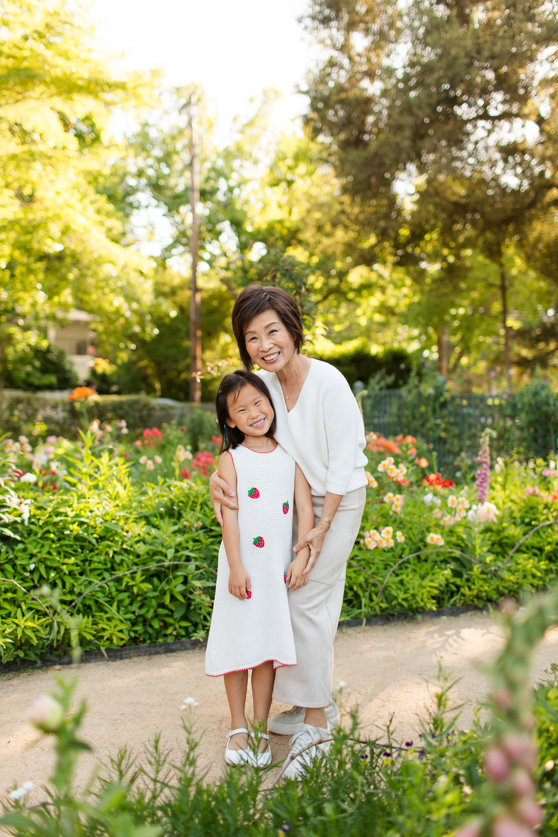 Spring Legacy Family Session by HKCreate Bay Area Photographers at Elizabeth Gamble Garden in Palo Alto