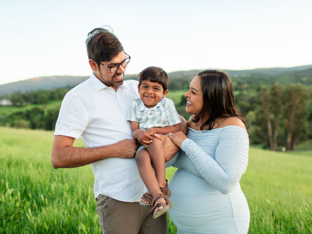 Spring Family Maternity Photoshoot at Pearson-Arastradero Preserve, Palo Alto by HKCreate Bay Area Photographers 
