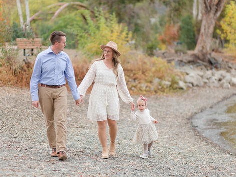 OVERCAST FALL SESSION | Vasona Lake Park | Bay Area Family Photographers