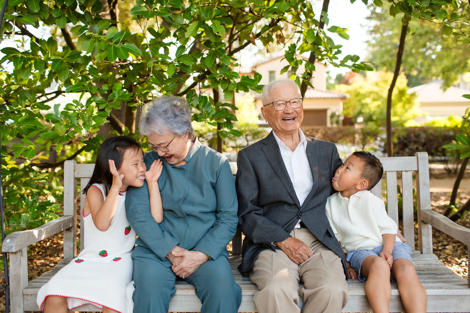 Spring Legacy Family Session by HKCreate Bay Area Photographers at Elizabeth Gamble Garden in Palo Alto