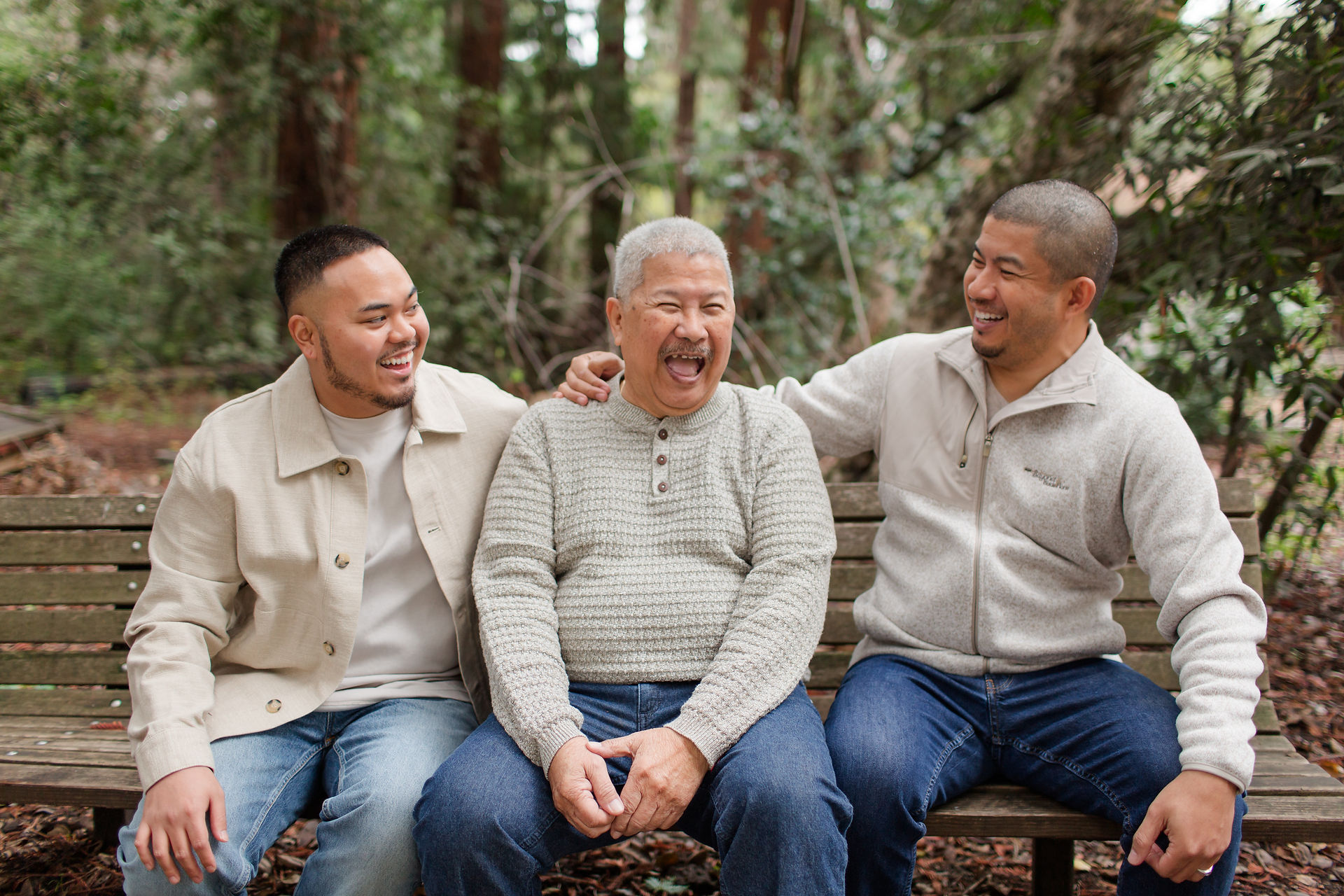 hkcreate bay area photography joyful light and airy san jose photographers northern california photoshoot legacy extended family neutral outfit ideas sweaters