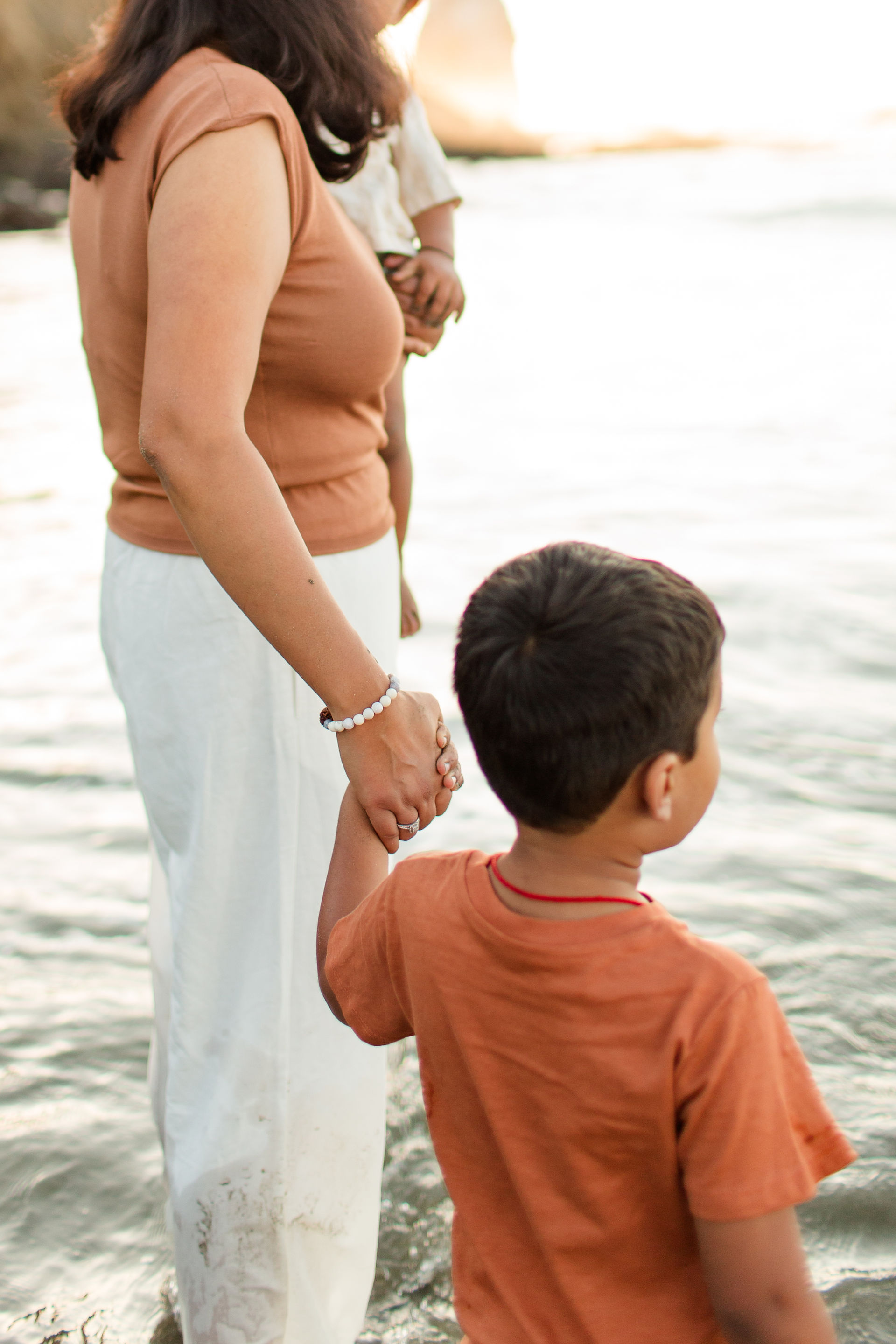 Rockaway Beach Pacifica Fun Playful and Cute Family Photoshoot by HKCreate Bay Area Photographers.