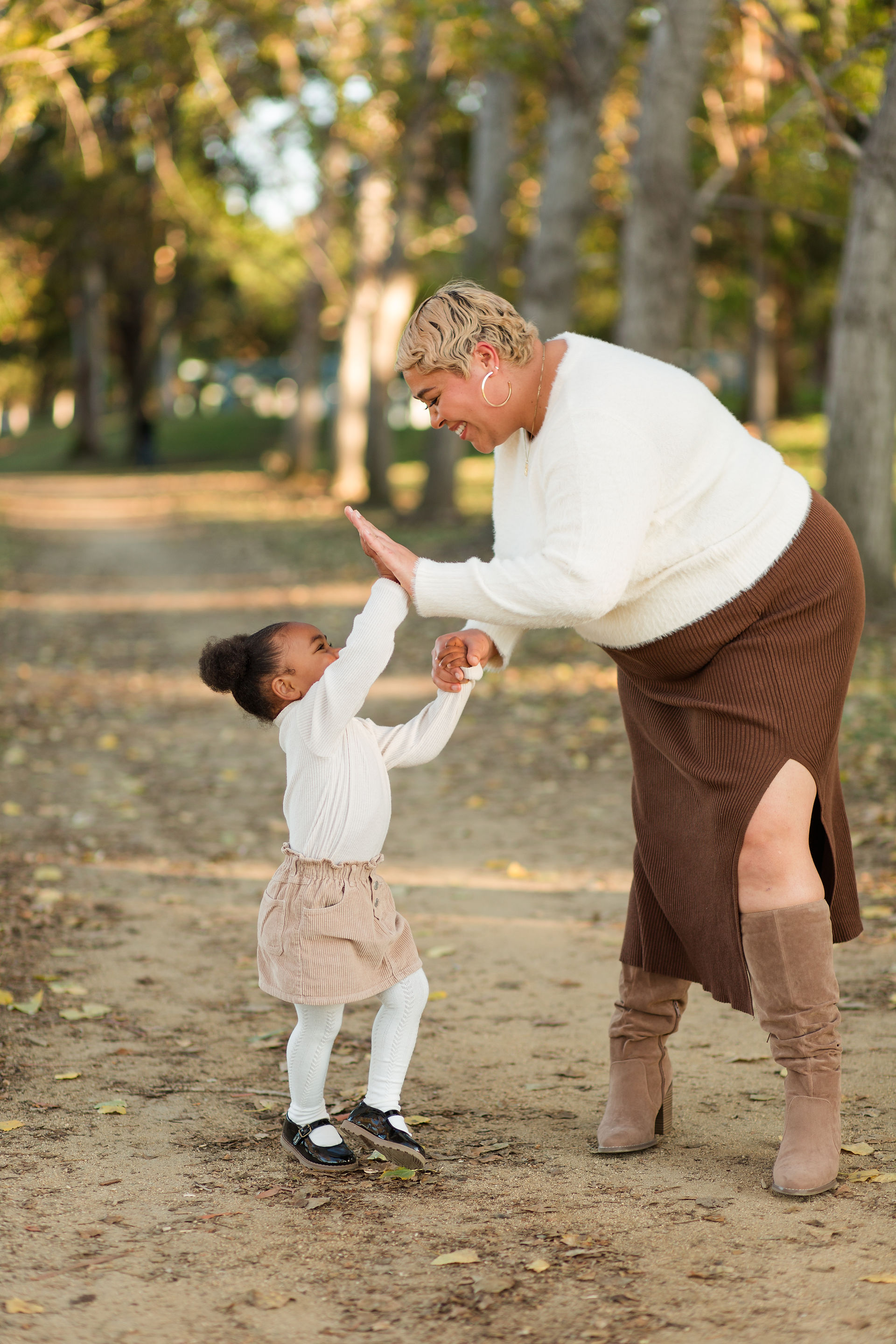hkcreate photography hk create bay area family photographers mommy and me photo session fall little girl light and airy