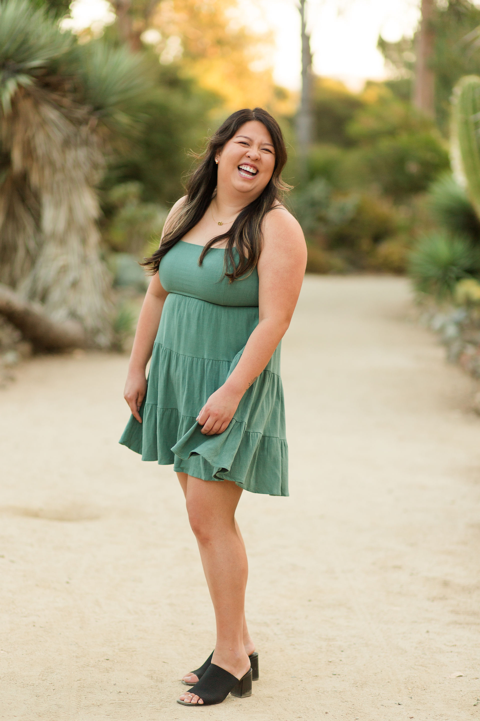 hkcreate bay area photography san jose photographers arizona cactus garden stanford palo alto family legacy session photoshoot joyful happy laughter laughing rust blue and sage color scheme golden hour ohana light and airy summer