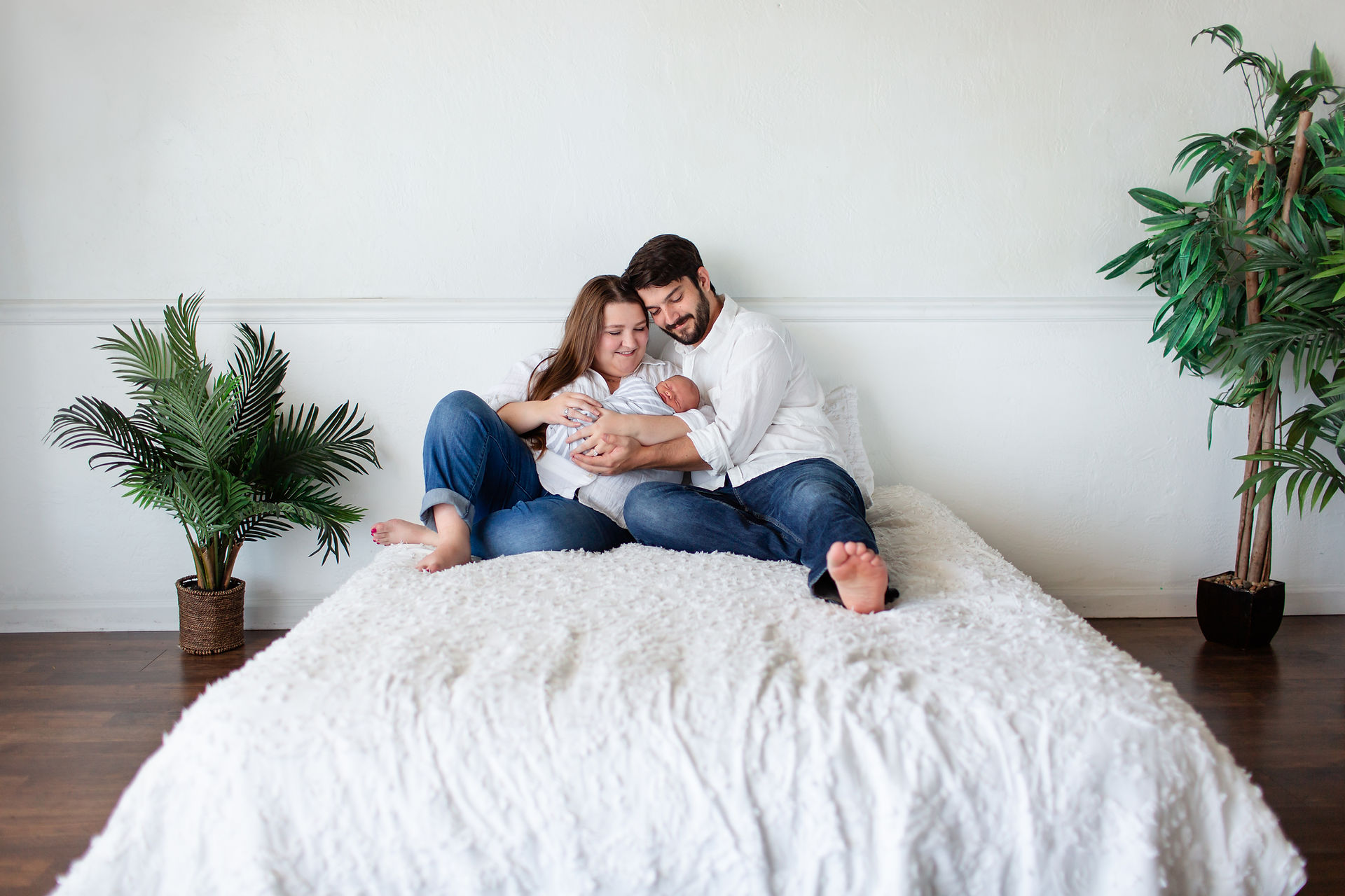 Lifestyle newborn studio session at Emerald Gate Studios Castro Valley by Bay area Photographers HKCreate