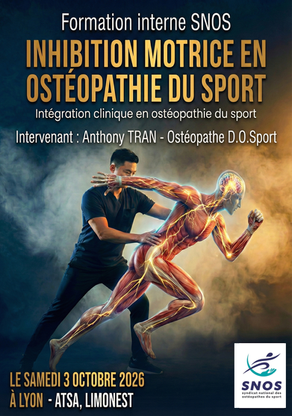 INHIBITION MOTRICE EN OSTEOPATHIE DU SPORT