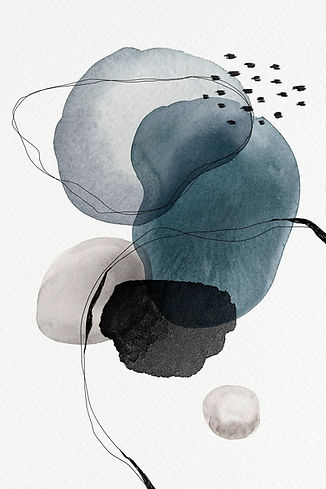 Download premium illustration of Colorful abstract watercolor circles.jpeg
