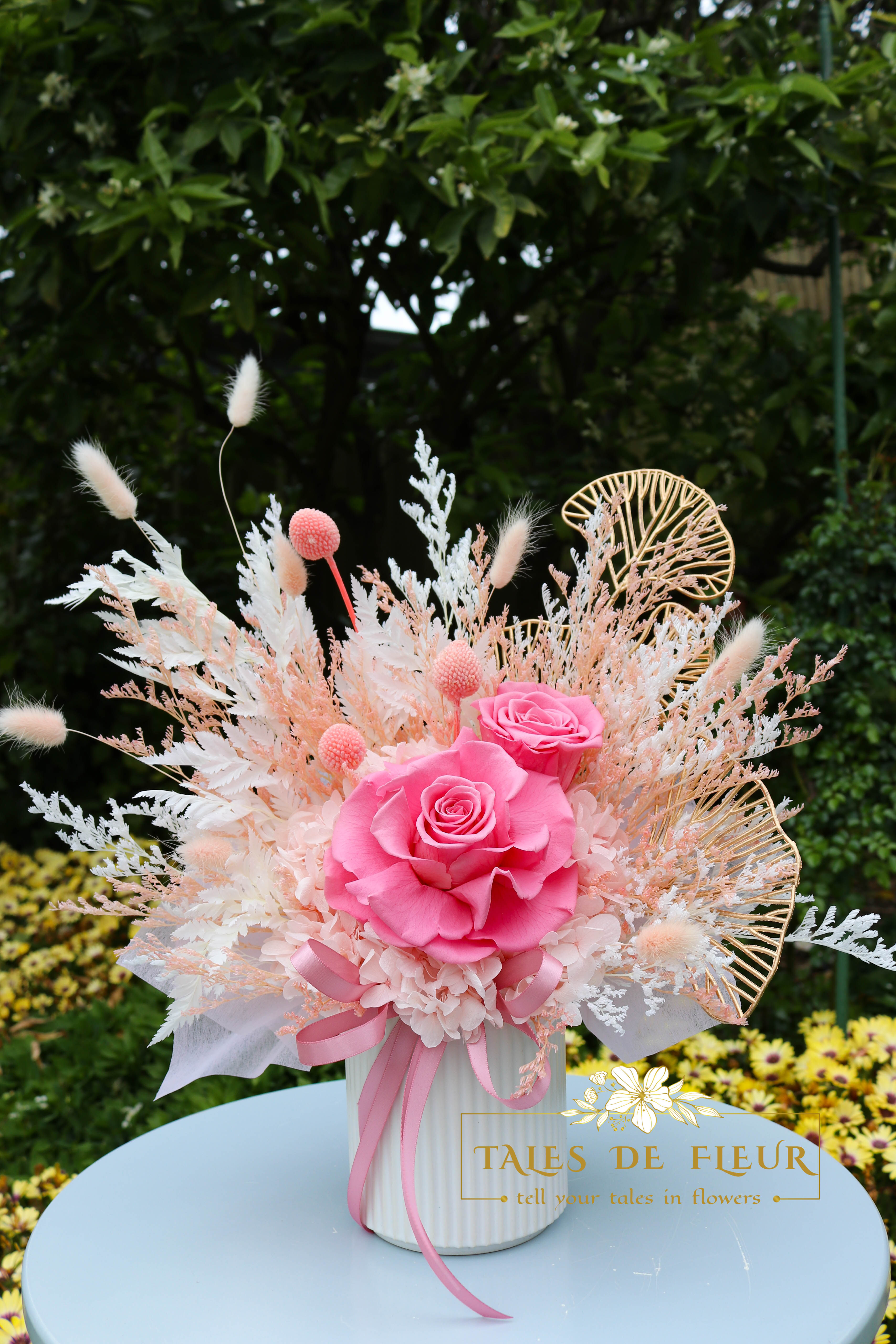"My Everlyn"- Preserved and Dried Flowers