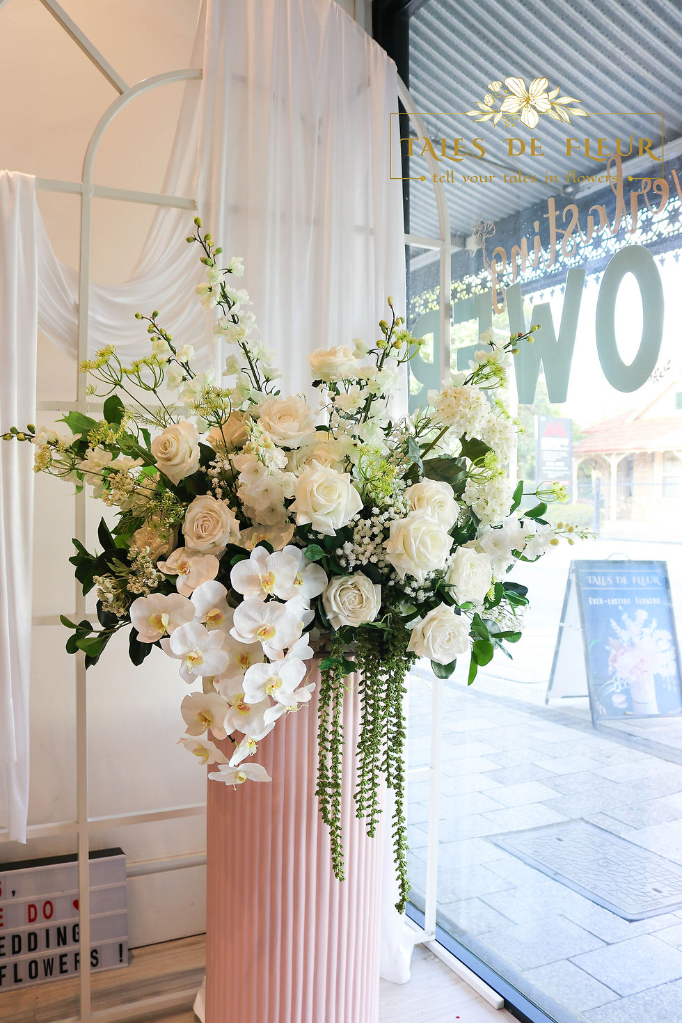 Thumbnail: Flower Arrangement for Plinths