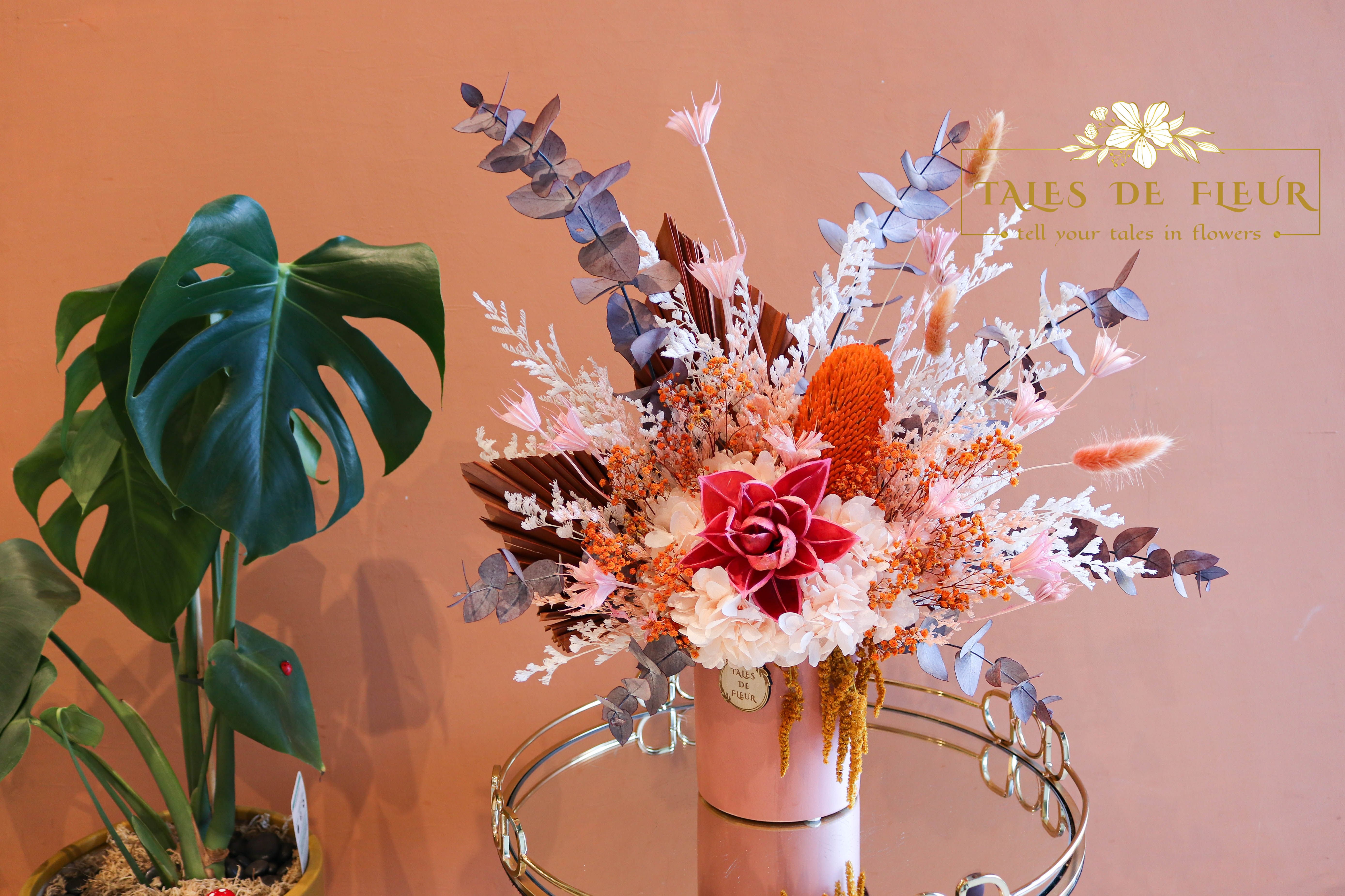 Bright Delight _ Dried/ Preserved Flowers