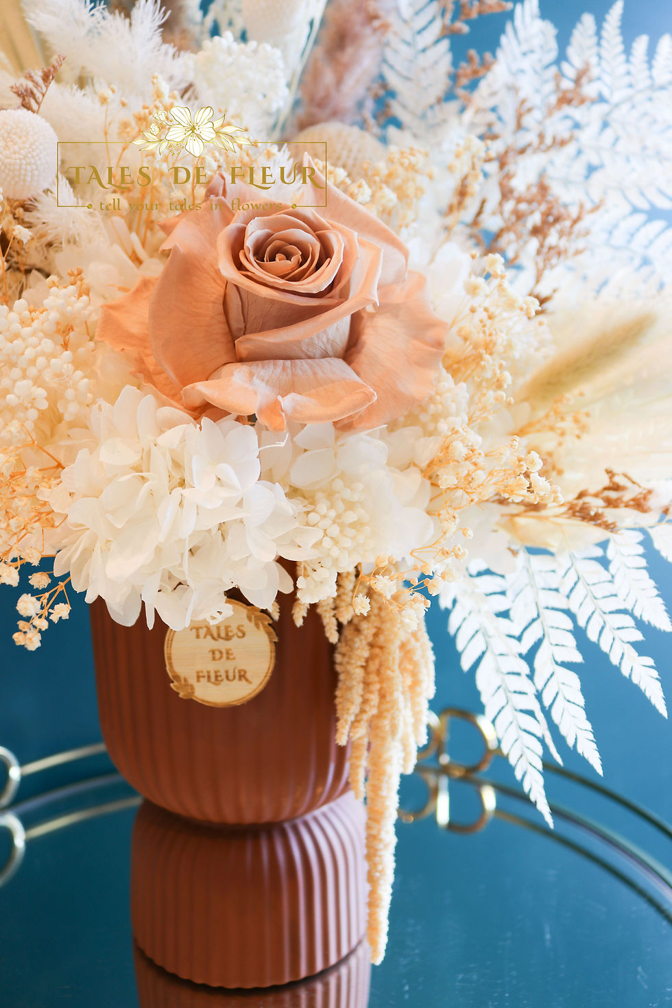 Thumbnail: Flora Melody_ Preserved COLOMBIA Rose +Preserved Flowers