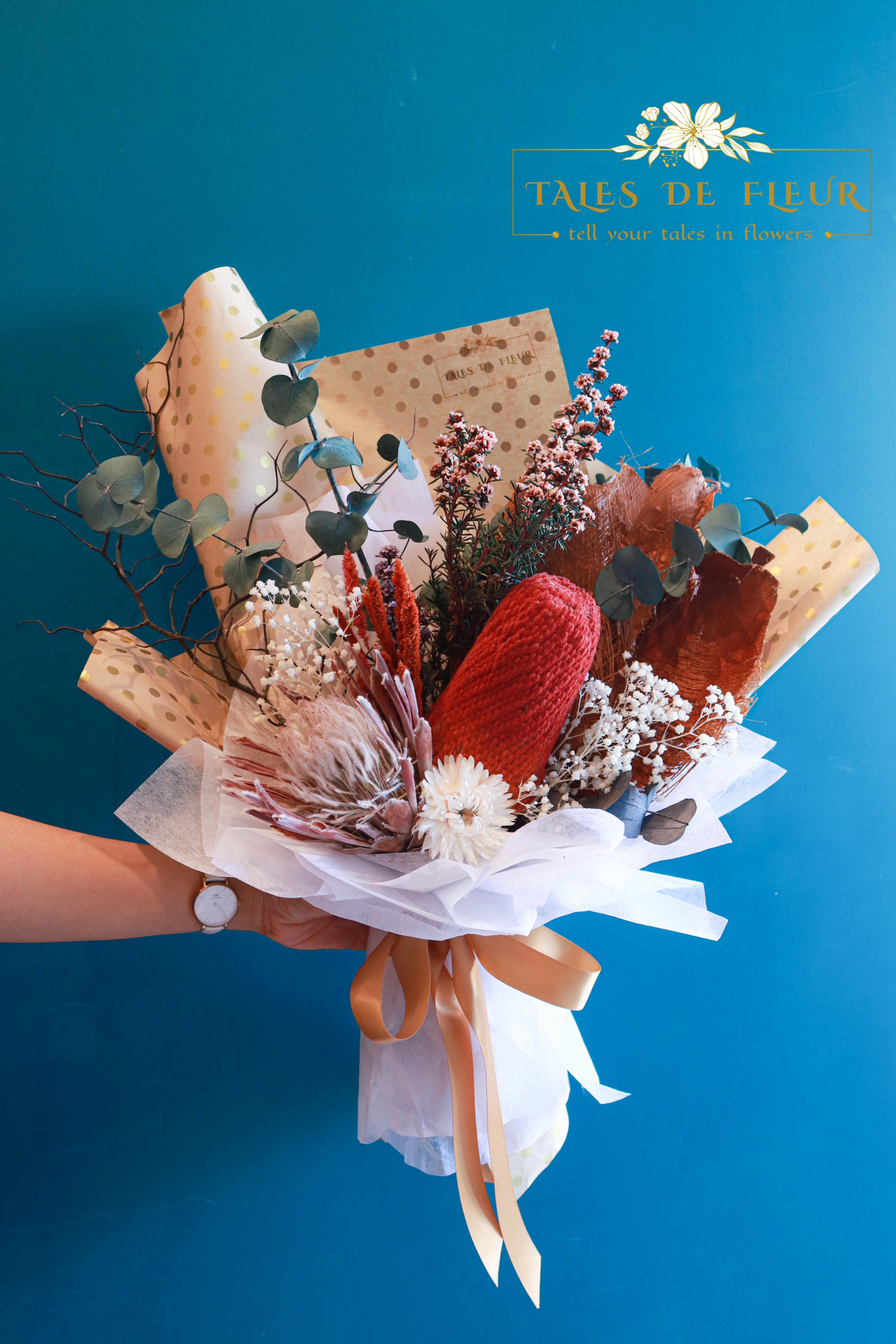 Everlasting Bouquet- Australia Protea