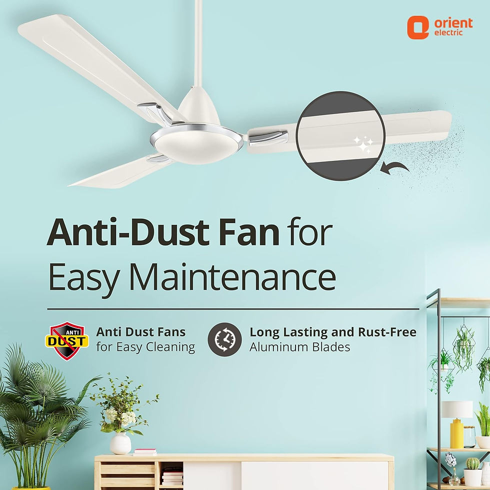 Thumbnail: Gratia Ceiling Fan (Pearl Metallic White)