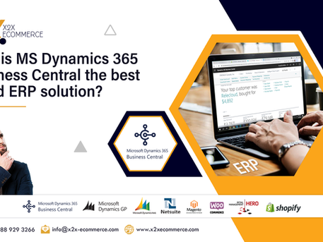 Why is MS Dynamics 365 Business Central the best cloud ERP solution?
