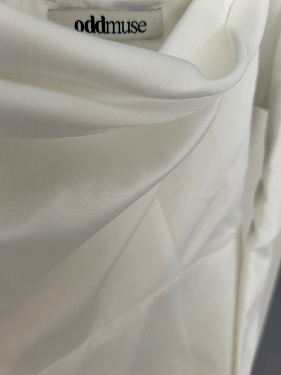 Thumbnail: XL Odd Muse Structured Mini Dress - White