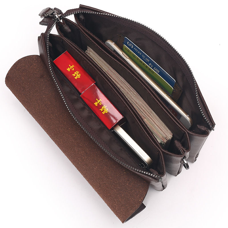 Genuine Leather Wallet for Men - Clutch Bag