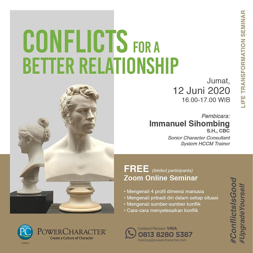 Conflicts For A Better Relationship