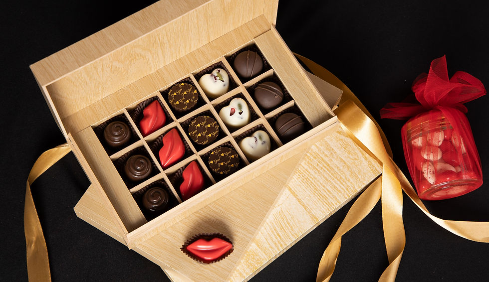 Beautifully Hand Crasted Sweet Treats with Delicious Soft Centres